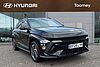 Hyundai KONA 1.6 H Gdi N Line Suv 5dr Petrol Hybrid Dct Euro 6 (s/s) (129 Ps) Abyss Black