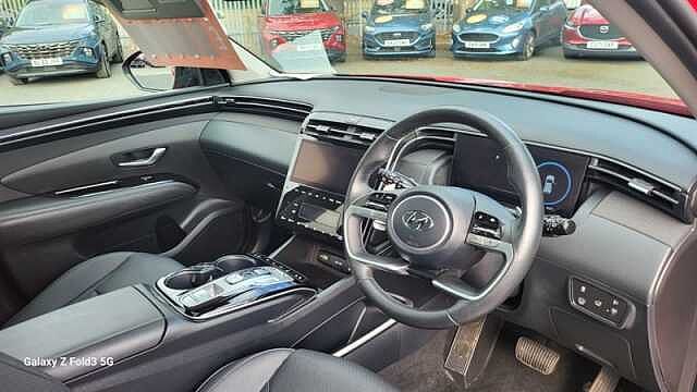 Hyundai TUCSON 1.6 h T-GDi Ultimate SUV 5dr Petrol Hybrid Auto Euro 6 (s/s) (230 ps) Red