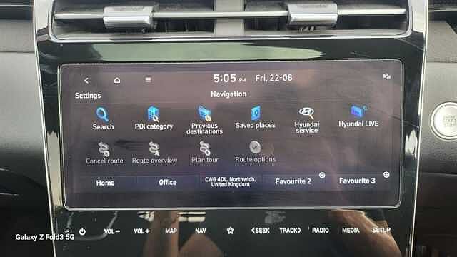 Hyundai TUCSON 1.6 h T-GDi Ultimate SUV 5dr Petrol Hybrid Auto Euro 6 (s/s) (230 ps) Red