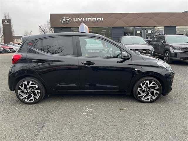 Hyundai I10 1.0 T-GDi N Line Hatchback 5dr Petrol Manual Euro 6 (s/s) (100 ps) Black
