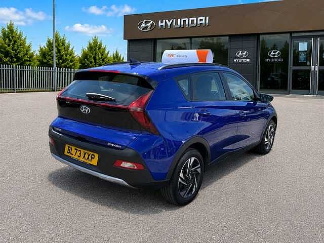 Hyundai BAYON 1.0 T-GDi MHEV SE Connect SUV 5dr Petrol Hybrid Manual Euro 6 (s/s) (100 ps) Blue