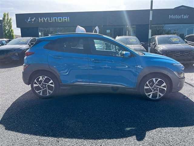 Hyundai KONA 1.0 T-GDi MHEV Premium SUV 5dr Petrol Hybrid Manual Euro 6 (s/s) (120 ps) Blue