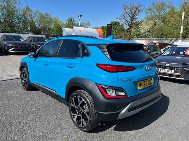 Hyundai KONA 1.0 T-GDi MHEV Premium SUV 5dr Petrol Hybrid Manual Euro 6 (s/s) (120 ps) Blue