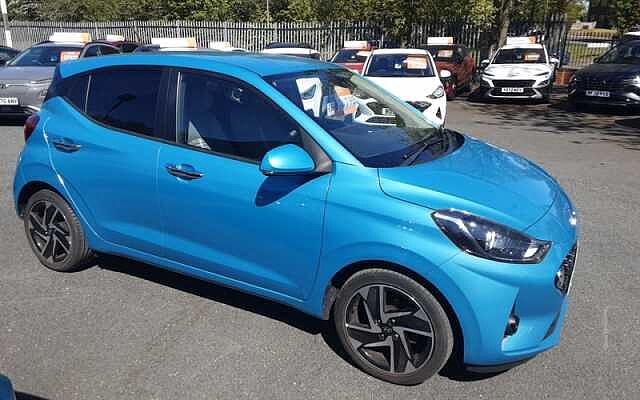 Hyundai I10 1.2 Premium Hatchback 5dr Petrol Auto Euro 6 (s/s) (84 ps) Blue
