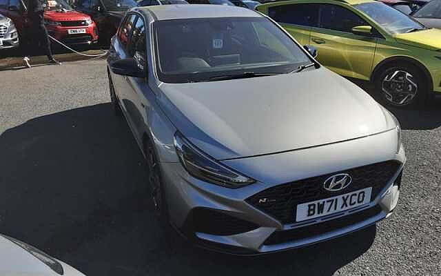 Hyundai I30 1.5 T-GDi MHEV N Line Hatchback 5dr Petrol Hybrid Manual Euro 6 (s/s) (159 ps) Silver