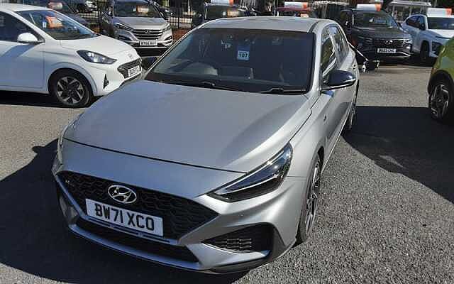 Hyundai I30 1.5 T-GDi MHEV N Line Hatchback 5dr Petrol Hybrid Manual Euro 6 (s/s) (159 ps) Silver