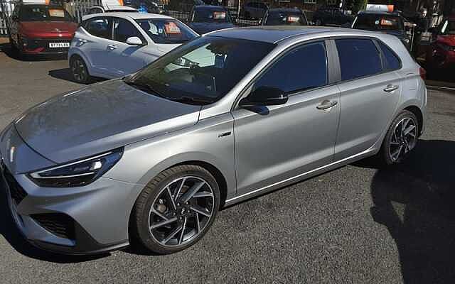 Hyundai I30 1.5 T-GDi MHEV N Line Hatchback 5dr Petrol Hybrid Manual Euro 6 (s/s) (159 ps) Silver