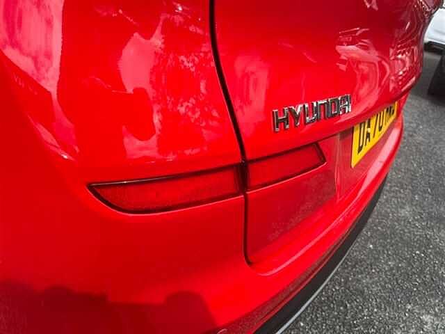 Hyundai TUCSON 1.6 CRDi MHEV N Line SUV 5dr Diesel Hybrid DCT Euro 6 (s/s) (136 ps) Red