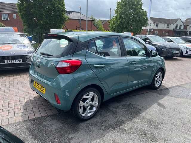 Hyundai I10 1.0 SE Connect Hatchback 5dr Petrol Auto Euro 6 (s/s) (67 ps) Green