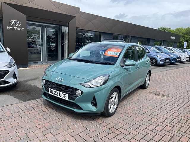 Hyundai I10 1.0 SE Connect Hatchback 5dr Petrol Auto Euro 6 (s/s) (67 ps) Green