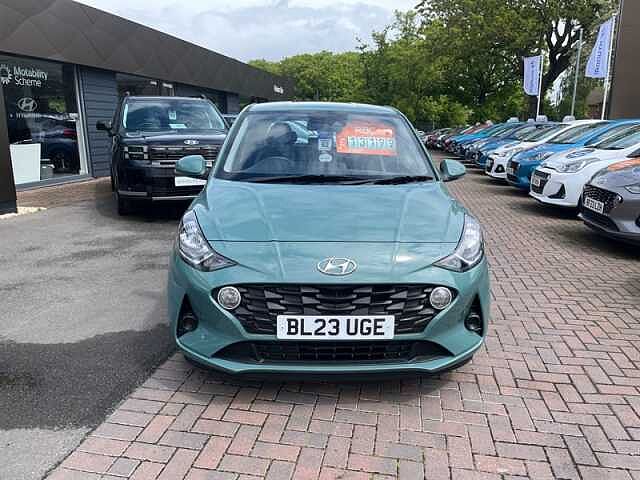Hyundai I10 1.0 SE Connect Hatchback 5dr Petrol Auto Euro 6 (s/s) (67 ps) Green