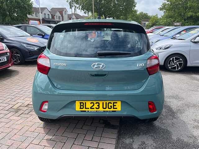 Hyundai I10 1.0 SE Connect Hatchback 5dr Petrol Auto Euro 6 (s/s) (67 ps) Green