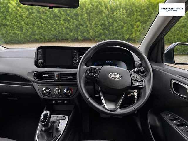 Hyundai I10 1.0 Advance Hatchback 5dr Petrol Auto Euro 6 (s/s) (63 ps) Blue