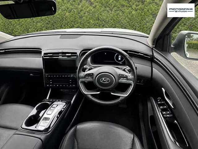Hyundai TUCSON 1.6 h T-GDi Ultimate SUV 5dr Petrol Hybrid Auto Euro 6 (s/s) (230 ps) White