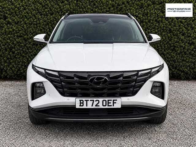 Hyundai TUCSON 1.6 h T-GDi Ultimate SUV 5dr Petrol Hybrid Auto Euro 6 (s/s) (230 ps) White