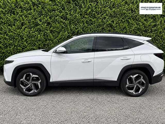 Hyundai TUCSON 1.6 h T-GDi Ultimate SUV 5dr Petrol Hybrid Auto Euro 6 (s/s) (230 ps) White