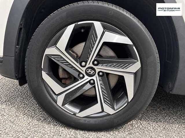 Hyundai TUCSON 1.6 h T-GDi Ultimate SUV 5dr Petrol Hybrid Auto Euro 6 (s/s) (230 ps) White