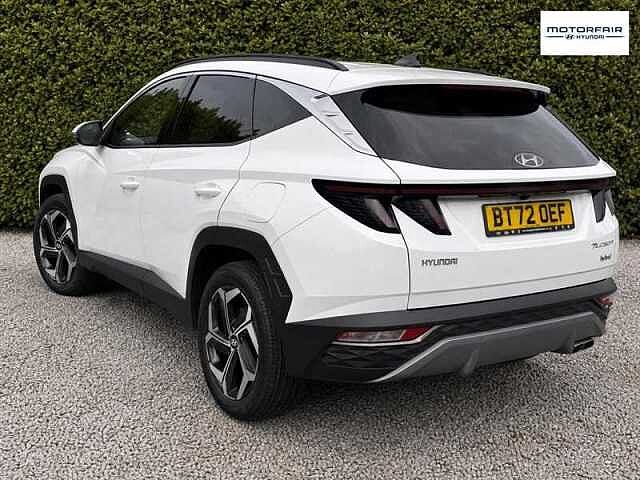 Hyundai TUCSON 1.6 h T-GDi Ultimate SUV 5dr Petrol Hybrid Auto Euro 6 (s/s) (230 ps) White