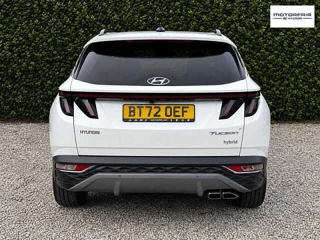 Hyundai TUCSON 1.6 h T-GDi Ultimate SUV 5dr Petrol Hybrid Auto Euro 6 (s/s) (230 ps) White