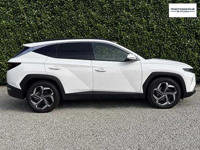 Hyundai TUCSON 1.6 h T-GDi Ultimate SUV 5dr Petrol Hybrid Auto Euro 6 (s/s) (230 ps) White