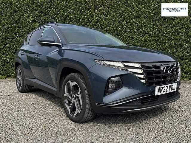 Hyundai TUCSON 1.6 h T-GDi Ultimate SUV 5dr Petrol Hybrid Auto Euro 6 (s/s) (230 ps) Blue