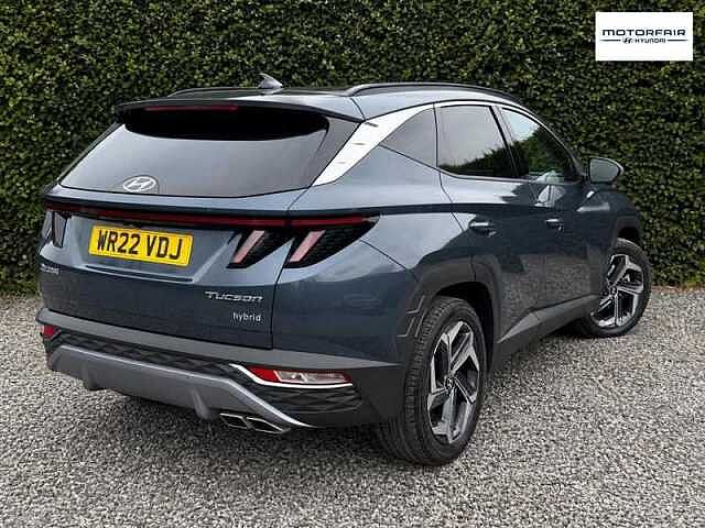 Hyundai TUCSON 1.6 h T-GDi Ultimate SUV 5dr Petrol Hybrid Auto Euro 6 (s/s) (230 ps) Blue