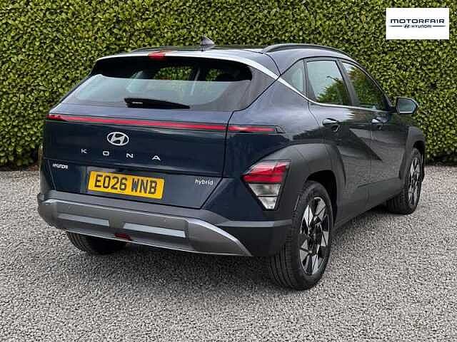 Hyundai KONA 1.6 h-GDi Advance SUV 5dr Petrol Hybrid DCT Euro 6 (s/s) (138 ps) Blue