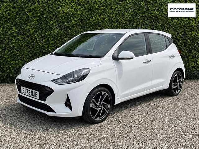 Hyundai I10 1.0 Premium Hatchback 5dr Petrol Manual Euro 6 (s/s) (67 ps) White