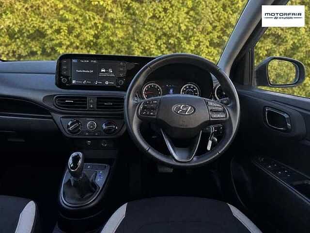 Hyundai I10 1.2 SE Connect Hatchback 5dr Petrol Auto Euro 6 (s/s) (84 ps) Blue