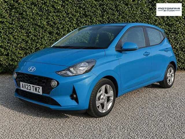Hyundai I10 1.2 SE Connect Hatchback 5dr Petrol Auto Euro 6 (s/s) (84 ps) Blue