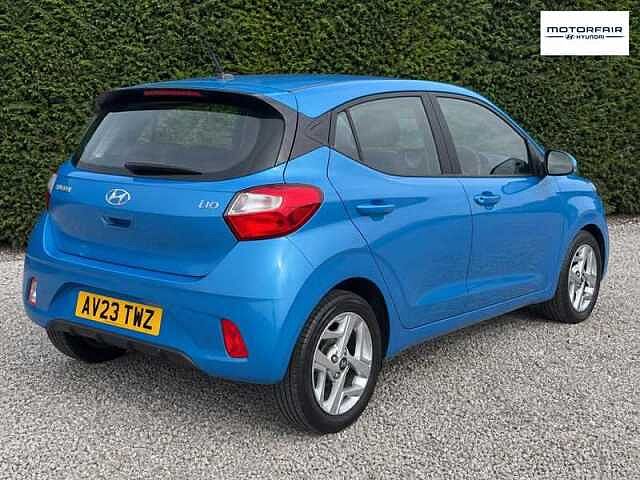Hyundai I10 1.2 SE Connect Hatchback 5dr Petrol Auto Euro 6 (s/s) (84 ps) Blue