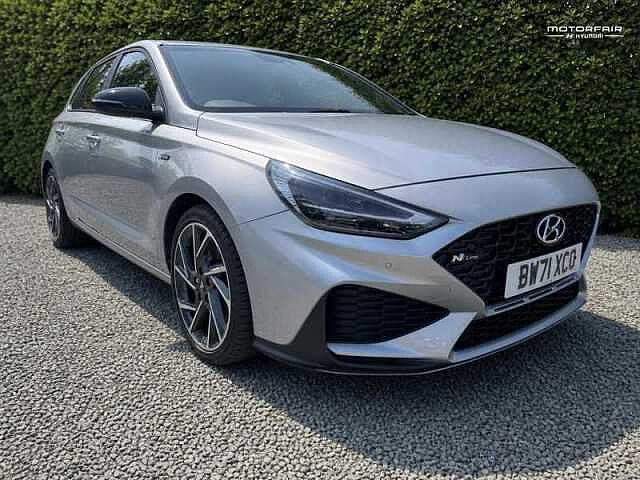 Hyundai I30 1.5 T-GDi MHEV N Line Hatchback 5dr Petrol Hybrid Manual Euro 6 (s/s) (159 ps) Silver