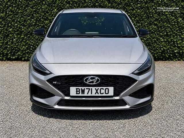 Hyundai I30 1.5 T-GDi MHEV N Line Hatchback 5dr Petrol Hybrid Manual Euro 6 (s/s) (159 ps) Silver