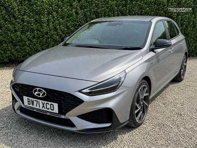 Hyundai I30 1.5 T-GDi MHEV N Line Hatchback 5dr Petrol Hybrid Manual Euro 6 (s/s) (159 ps) Silver