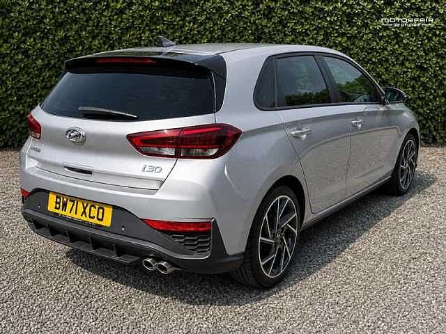 Hyundai I30 1.5 T-GDi MHEV N Line Hatchback 5dr Petrol Hybrid Manual Euro 6 (s/s) (159 ps) Silver
