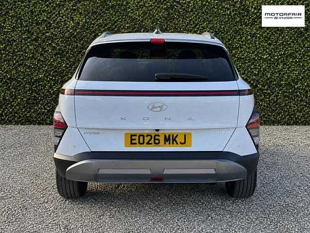 Hyundai KONA 1.6 h-GDi Ultimate SUV 5dr Petrol Hybrid DCT Euro 6 (s/s) (138 ps) White