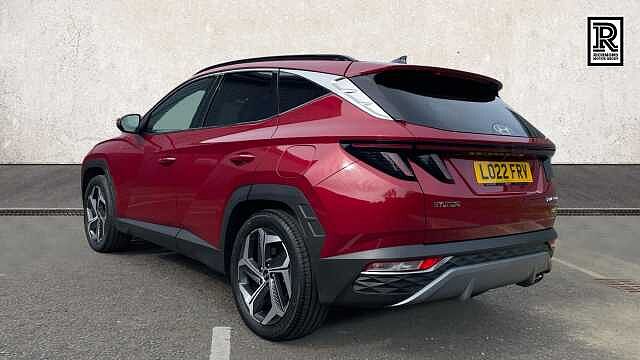 Hyundai TUCSON 1.6 h T-GDi 13.8kWh Ultimate SUV 5dr Petrol Plug-in Hybrid Auto 4WD Euro 6 (s/s) Red