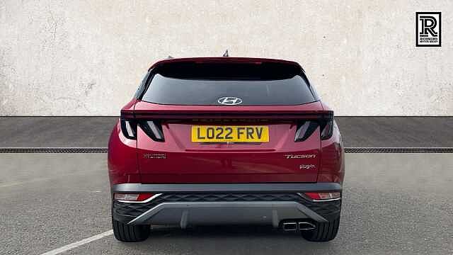 Hyundai TUCSON 1.6 h T-GDi 13.8kWh Ultimate SUV 5dr Petrol Plug-in Hybrid Auto 4WD Euro 6 (s/s) Red