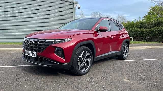 Hyundai TUCSON 1.6 h T-GDi 13.8kWh Ultimate SUV 5dr Petrol Plug-in Hybrid Auto 4WD Euro 6 (s/s) Red