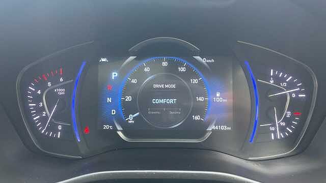 Hyundai SANTA FE 2.2 CRDi Premium SE SUV 5dr Diesel Auto 4WD Euro 6 (s/s) 7 Seat (200 ps) Blue