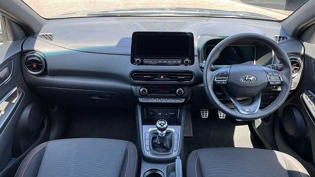Hyundai KONA 1.0 T-GDi MHEV N Line SUV 5dr Petrol Hybrid Manual Euro 6 (s/s) (120 ps) Grey