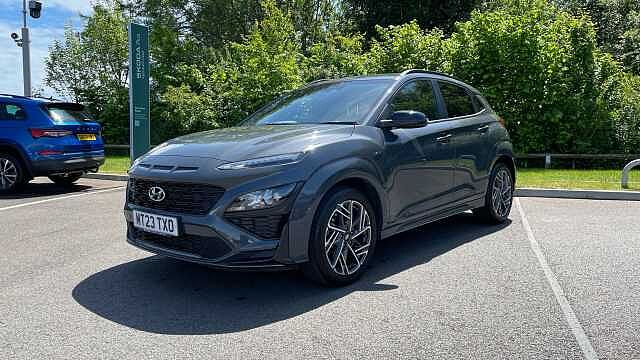 Hyundai KONA 1.0 T-GDi MHEV N Line SUV 5dr Petrol Hybrid Manual Euro 6 (s/s) (120 ps) Grey