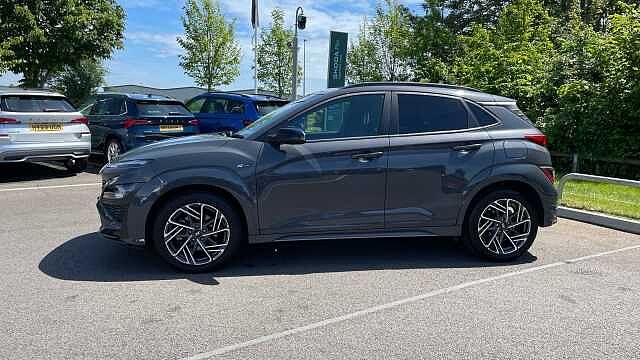 Hyundai KONA 1.0 T-GDi MHEV N Line SUV 5dr Petrol Hybrid Manual Euro 6 (s/s) (120 ps) Grey