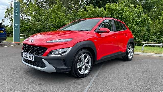 Hyundai KONA 1.0 T-GDi MHEV SE Connect SUV 5dr Petrol Hybrid Manual Euro 6 (s/s) (120 ps) Red