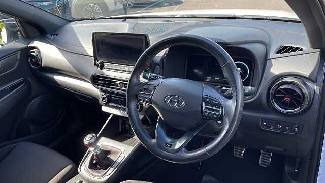 Hyundai KONA 1.0 T-GDi MHEV N Line SUV 5dr Petrol Hybrid Manual Euro 6 (s/s) (120 ps) White