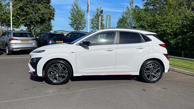 Hyundai KONA 1.0 T-GDi MHEV N Line SUV 5dr Petrol Hybrid Manual Euro 6 (s/s) (120 ps) White