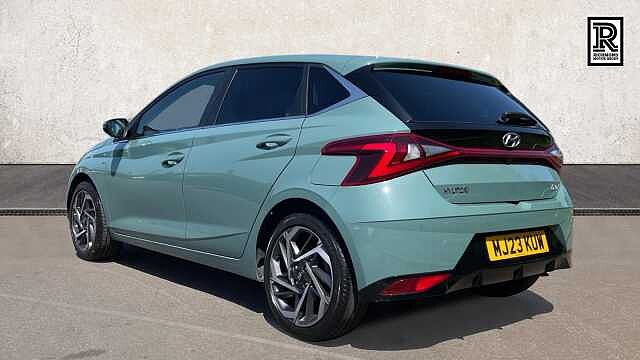 Hyundai I20 1.0 T-GDi MHEV Premium Hatchback 5dr Petrol Hybrid Manual Euro 6 (s/s) (100 ps) Green