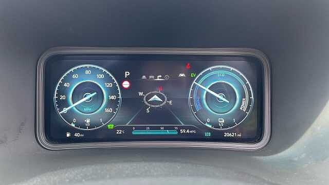 Hyundai KONA 1.6 h-GDi Ultimate SUV 5dr Petrol Hybrid DCT Euro 6 (s/s) (141 ps)