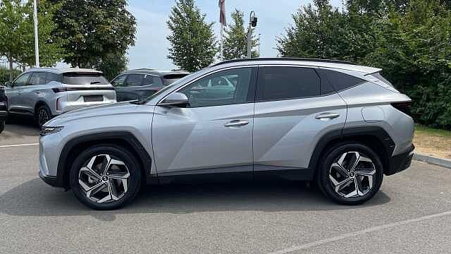 Hyundai TUCSON 1.6 h T-GDi Premium SUV 5dr Petrol Hybrid Auto Euro 6 (s/s) (230 ps) Shimmering Slvr