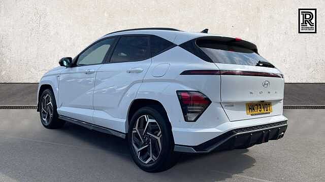 Hyundai KONA 1.6 h-GDi N Line S SUV 5dr Petrol Hybrid DCT Euro 6 (s/s) (141 ps) Atlas White